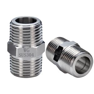 304 из нержавеющей стали ниппель NPT резьбовой 3/8 "X 1-1/2" мужские фитинги для труб